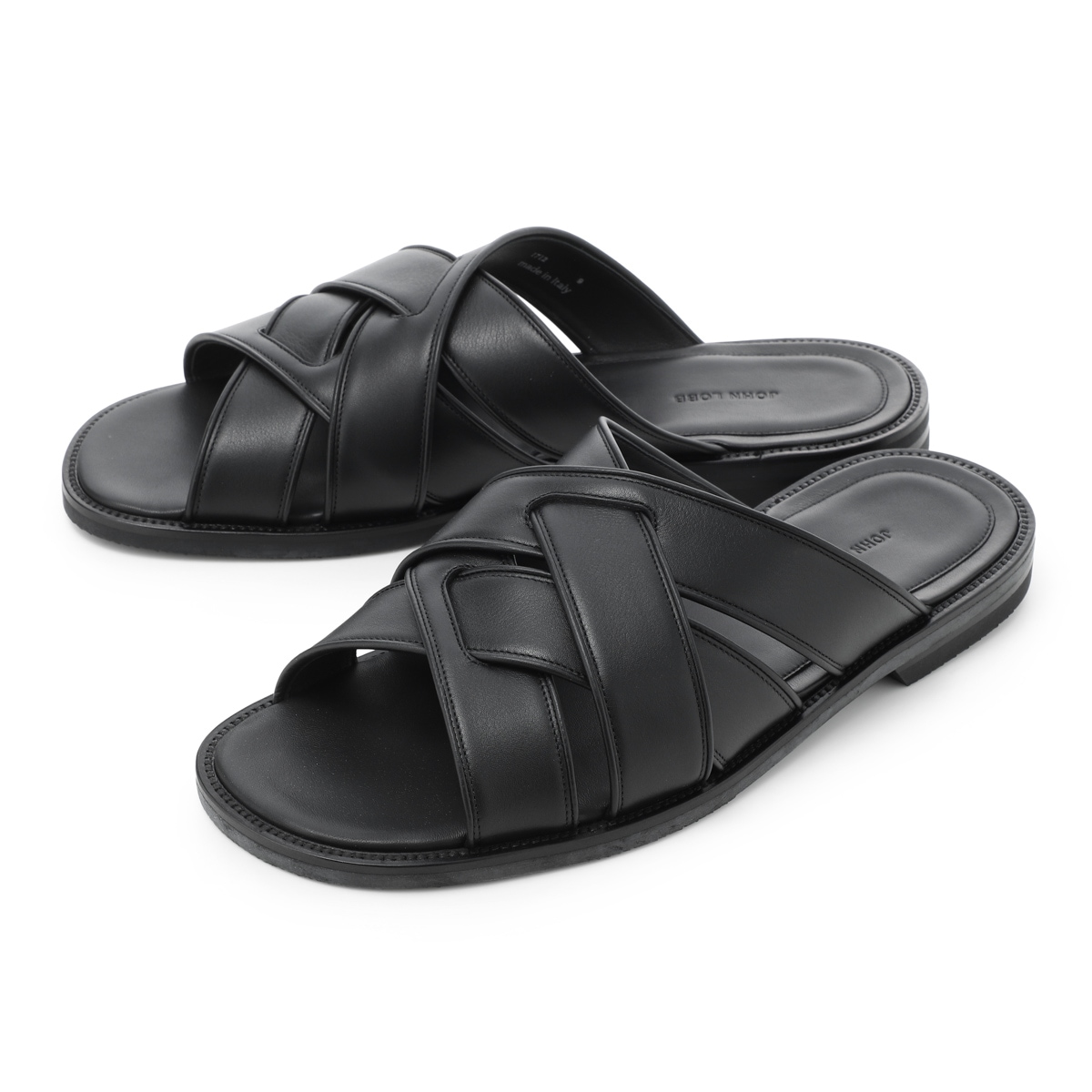 新品未使用　JOHN LOBB ジョンロブ　サンダル　SAMSON UK8 ジョンロブ SAMSON BLACK Goatskin | 販売店 | (有)シューズサロンなとりや