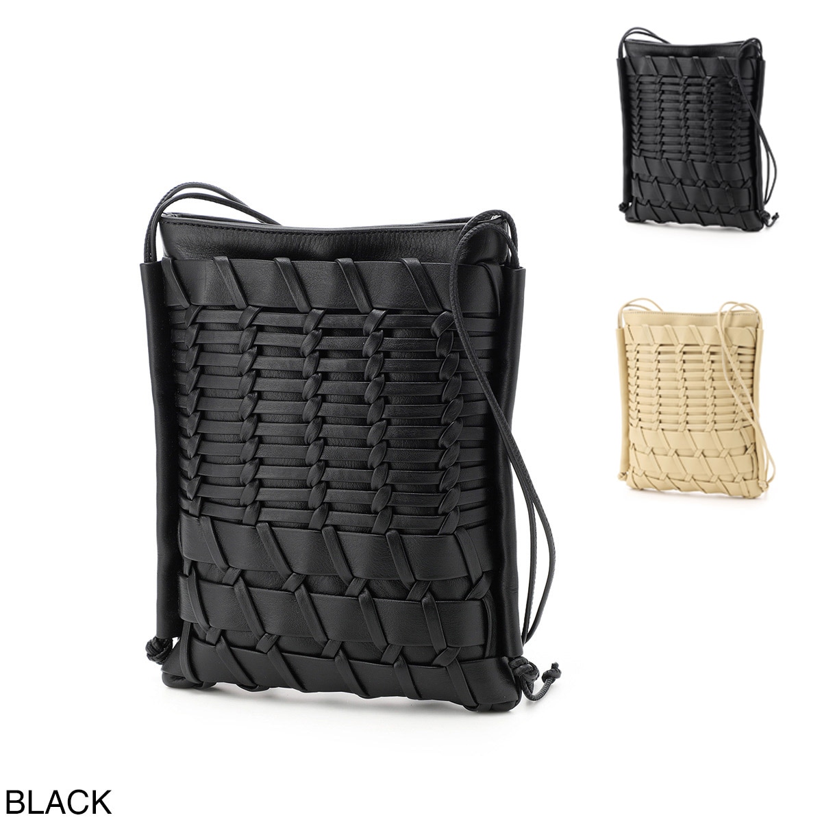 HEREU ヘリュー クロスボディバッグ/ショルダーバッグ/TRENA トレナ メンズ | メンズ・ブランド一覧,□ H,HEREU | モダンブルー