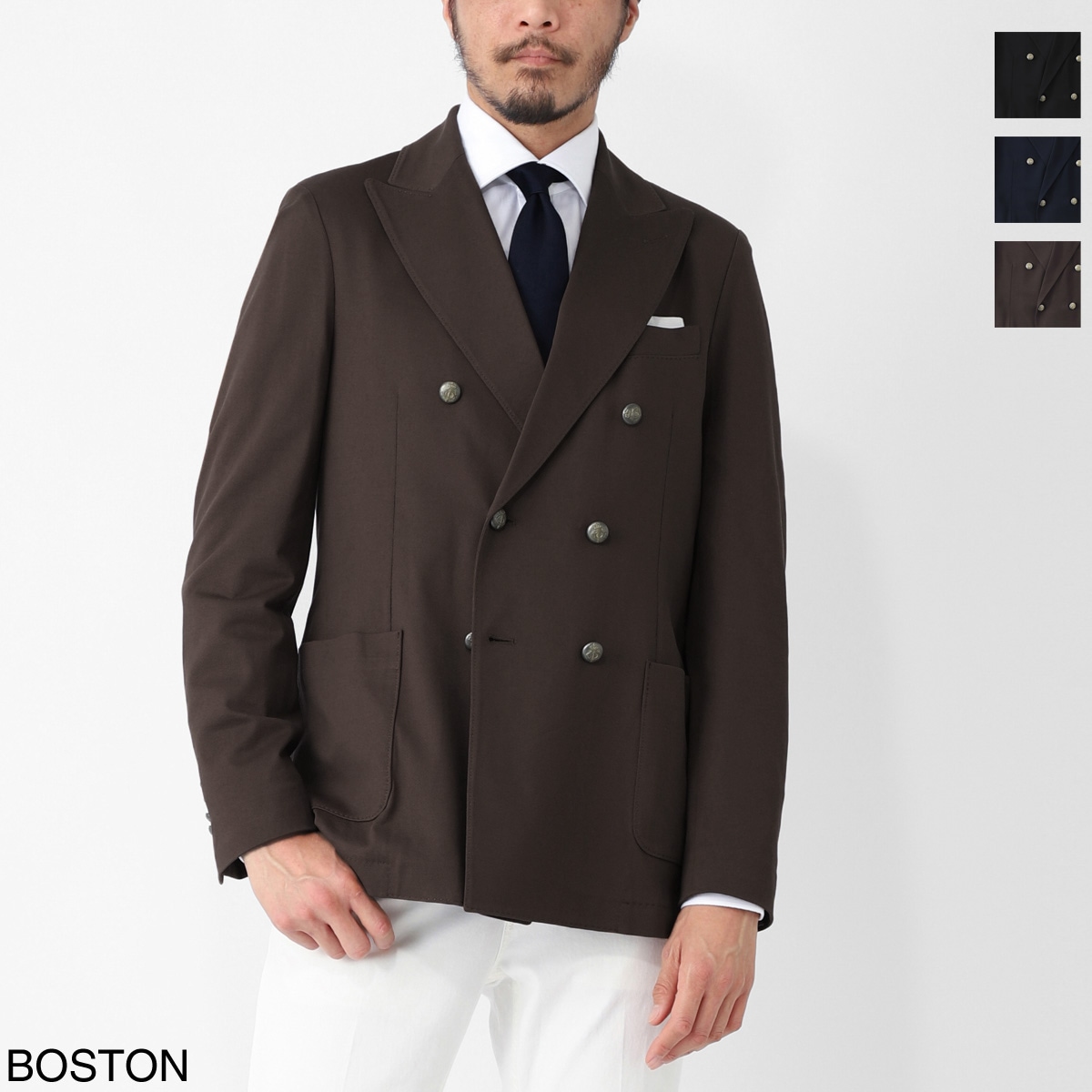 CIRCOLO 1901 チルコロ ダブルジャケット/イージージャケット/PREMIUM PIQUET SCOTTISH YARN【大きいサイズあり】 メンズ