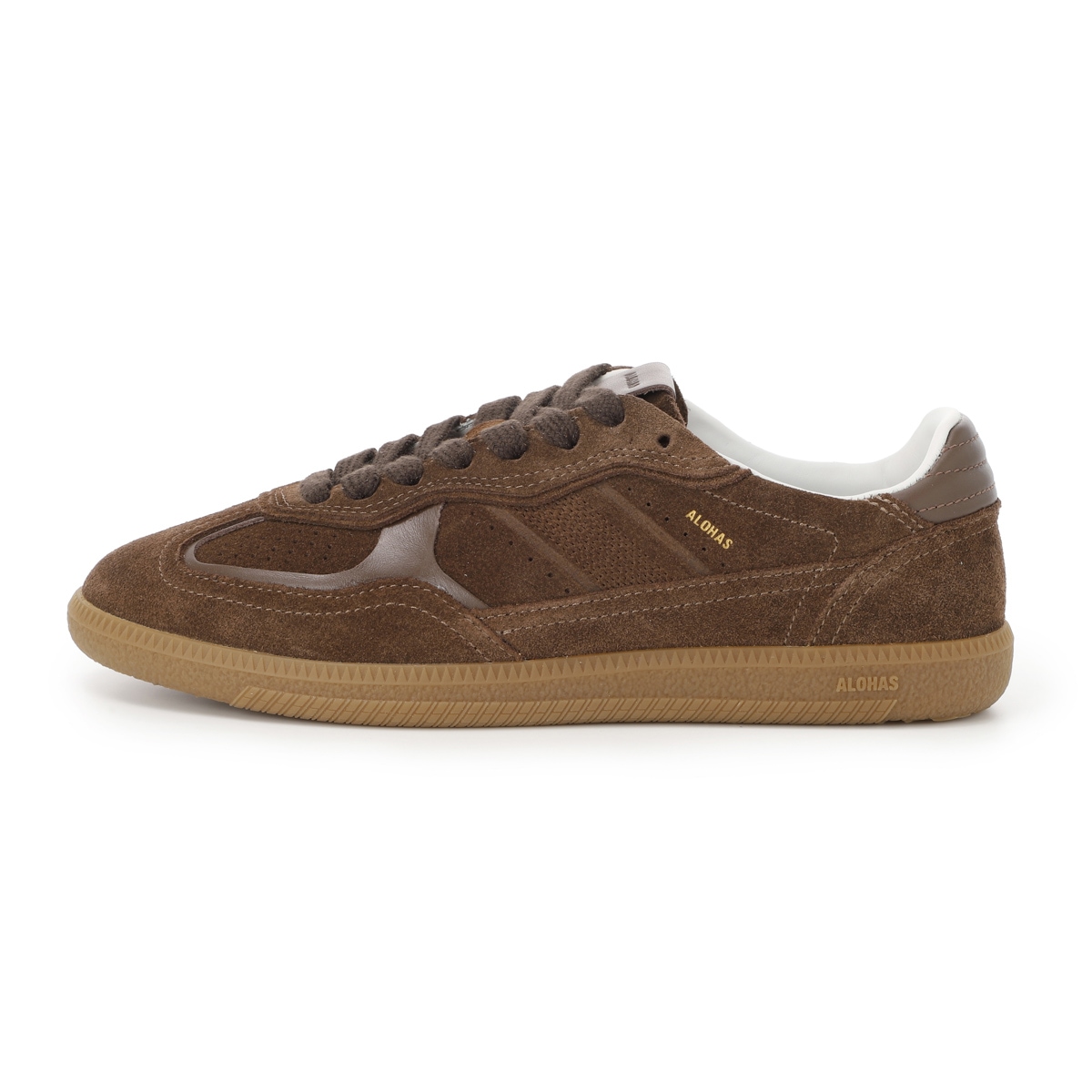 ALOHAS アロハス スニーカー/TB.490 Rife Leather Sneakers スエード ロートップ ラバーソール【大きいサイズあり】 レディース