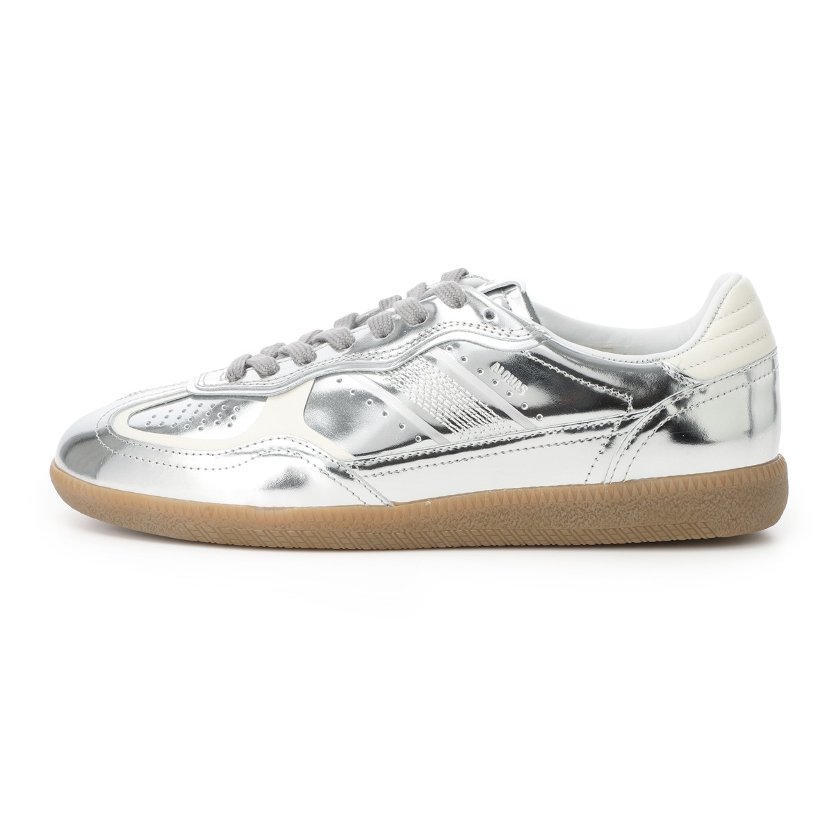 ALOHAS アロハス スニーカー/TB.490 Rife Leather Sneakers シルバー ロートップ ラバーソール【大きいサイズあり】 レディース