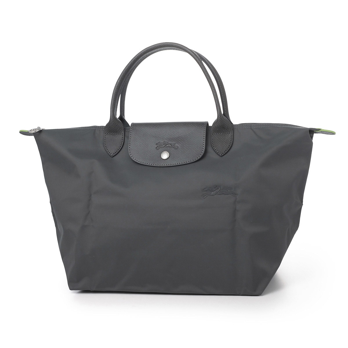 【訳あり】【アウトレット】LONGCHAMP ロンシャン ハンドバッグ/LE PLIAGE GREEN ル プリアージュ グリーン M トップハンドルバッグ 【返品交換不可】レディース
