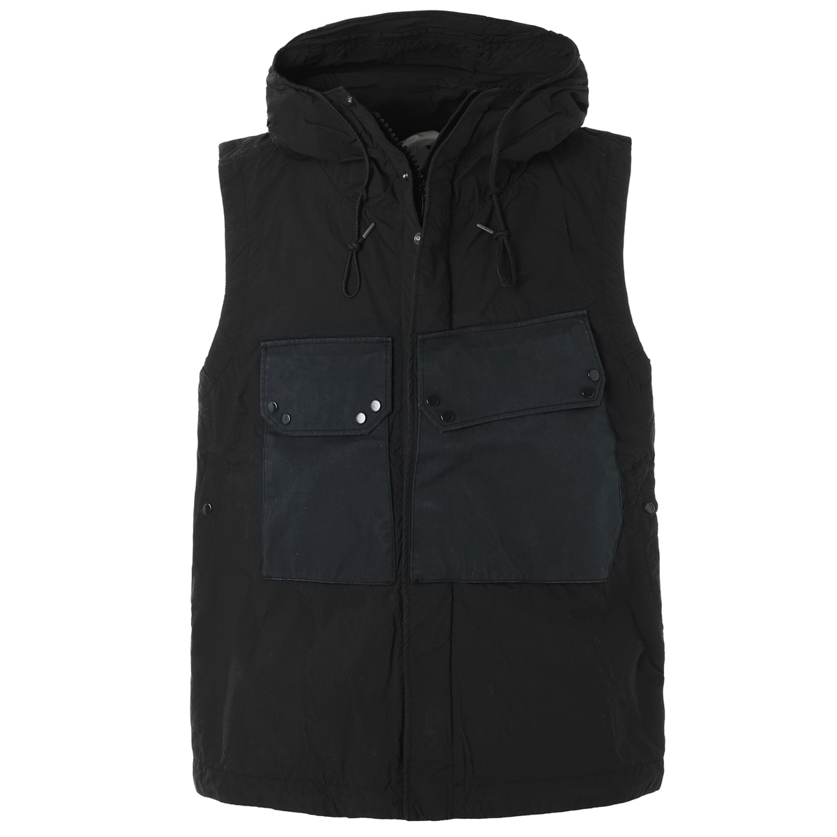 Ten c テンシー ベスト/MID LAYER HOODED VEST【大きいサイズあり】 メンズ