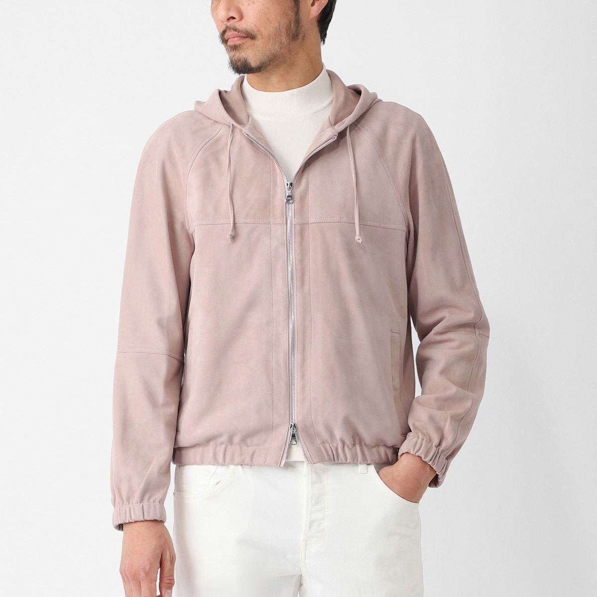 EMMETI エンメティ レザージャケット/ジップアップパーカ/JAYDON 【国内正規品】【大きいサイズあり】 メンズ