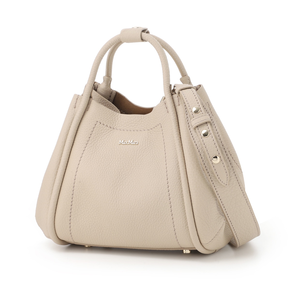 Max Mara マックスマーラ ハンドバッグ 3WAY/ショルダーバッグ/MXAMARINEXSDRUM MARINE マリン カーフ レザー エクストラ スモール バッグ レディース