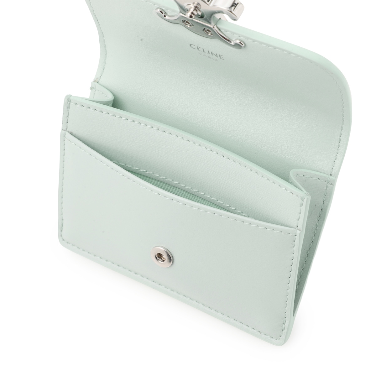 CELINE セリーヌ カードケース/CARD HOLDER WITH FLAP TRIOMPHE