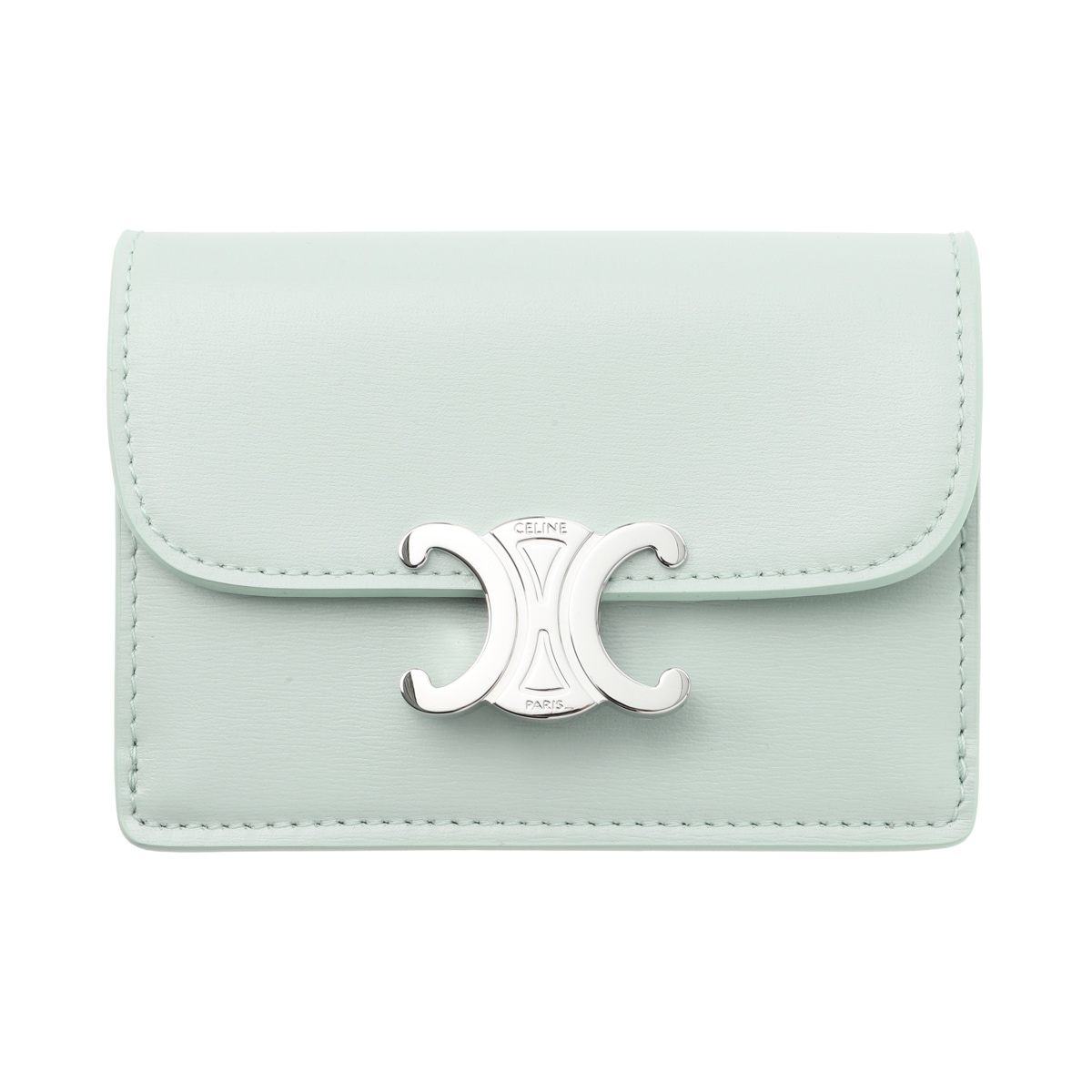 CELINE セリーヌ カードケース/CARD HOLDER WITH FLAP TRIOMPHE