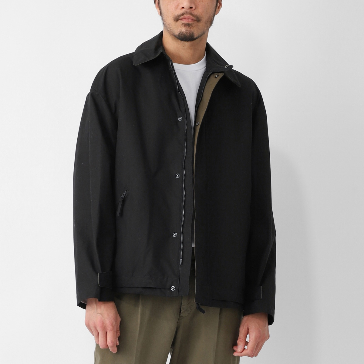 ASPESI アスペジ ワックスコーティング ジャケット/シャツジャケット/DRY WAX COTTON JACKET ドライワックスコットン メンズ
