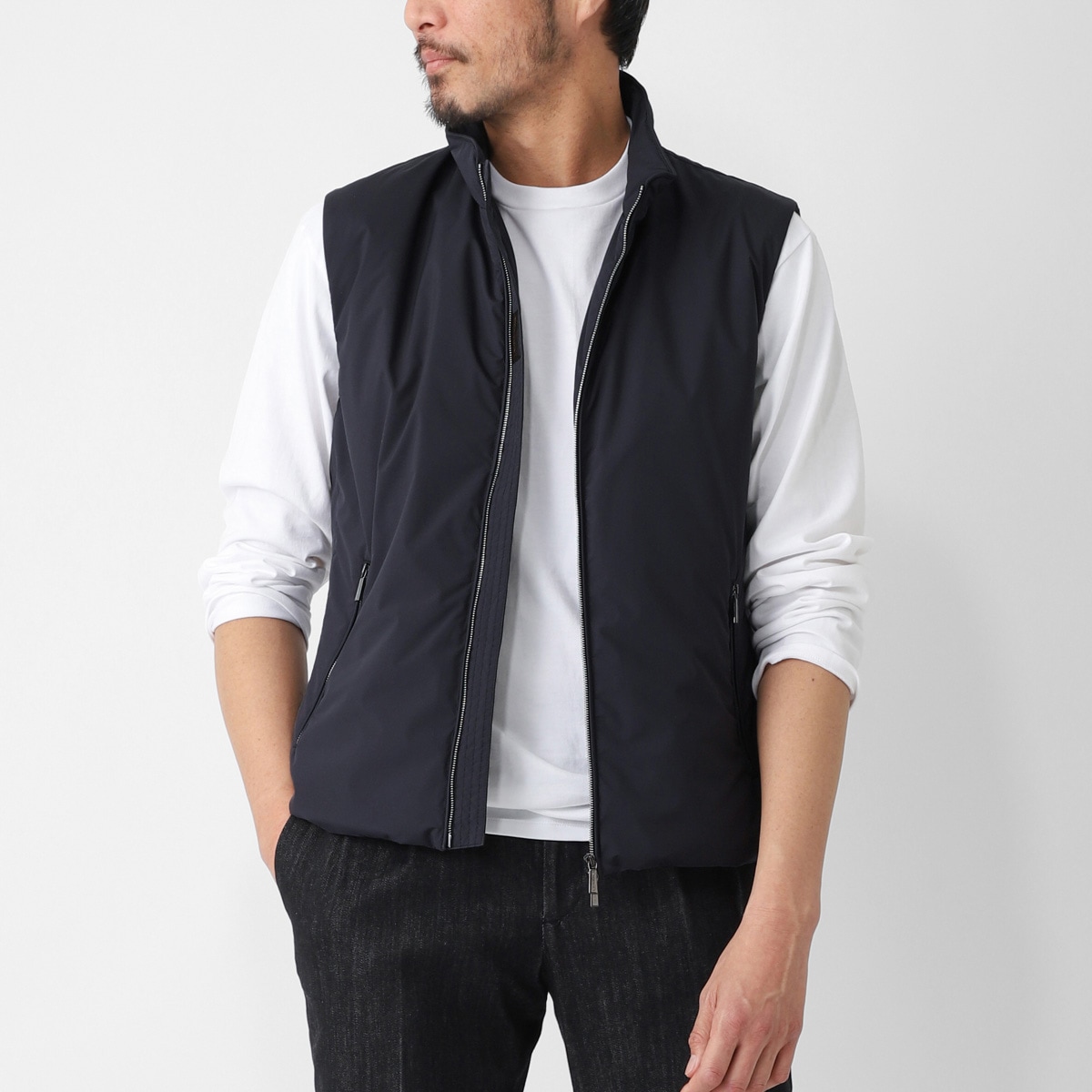 MOORER ムーレー 中綿入り ベスト/SENIO-SKT【大きいサイズあり】 メンズ