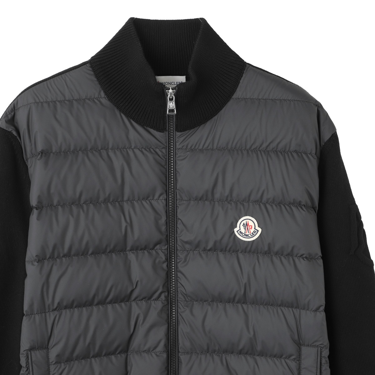 MONCLER モンクレール ダウン切り替え ジップアップ カーディガン