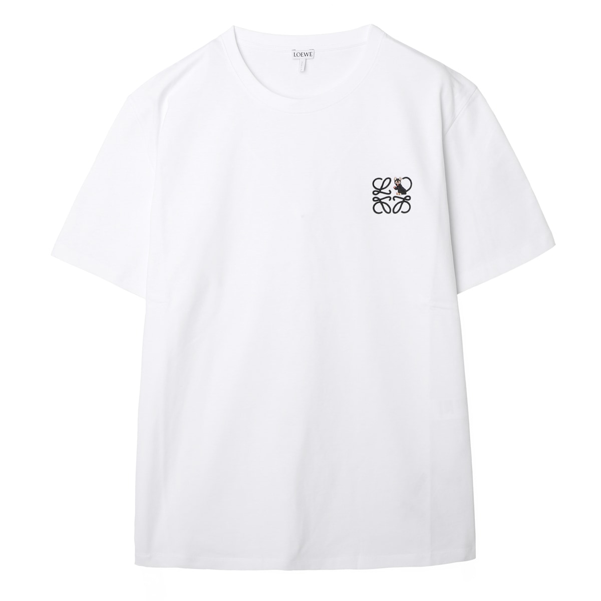 LOEWE ロエベ クルーネックTシャツ/RELAXED FIT T-SHIRT Futurist Cats フューチャリスト キャット アナグラム メンズ