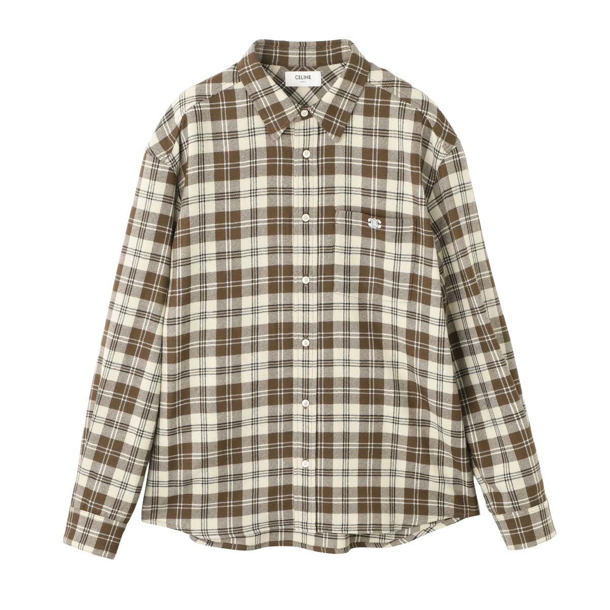アウトレット】CELINE セリーヌ 半袖シャツ/半袖オープンカラーシャツ