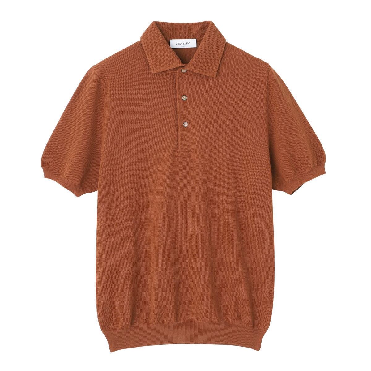 Gran Sasso グランサッソ 鹿の子ポロシャツ/POLO M/M FRESH COTTON フレッシュコットン【大きいサイズあり】 メンズ