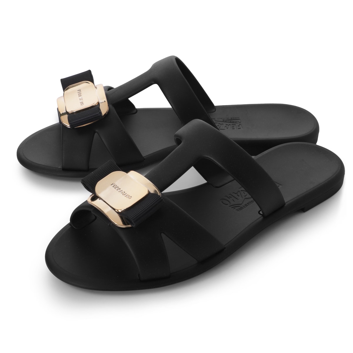 FERRAGAMO フェラガモ サンダル/フラットサンダル/NEW VARA PLATE