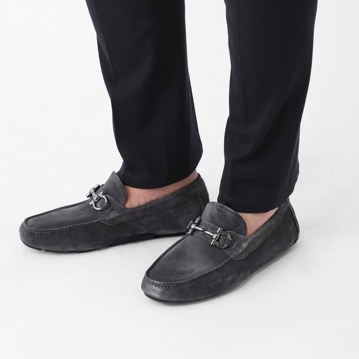 FERRAGAMO フェラガモ ドライビングシューズ/PARIGI NEW パリージ【大きいサイズあり】 メンズ