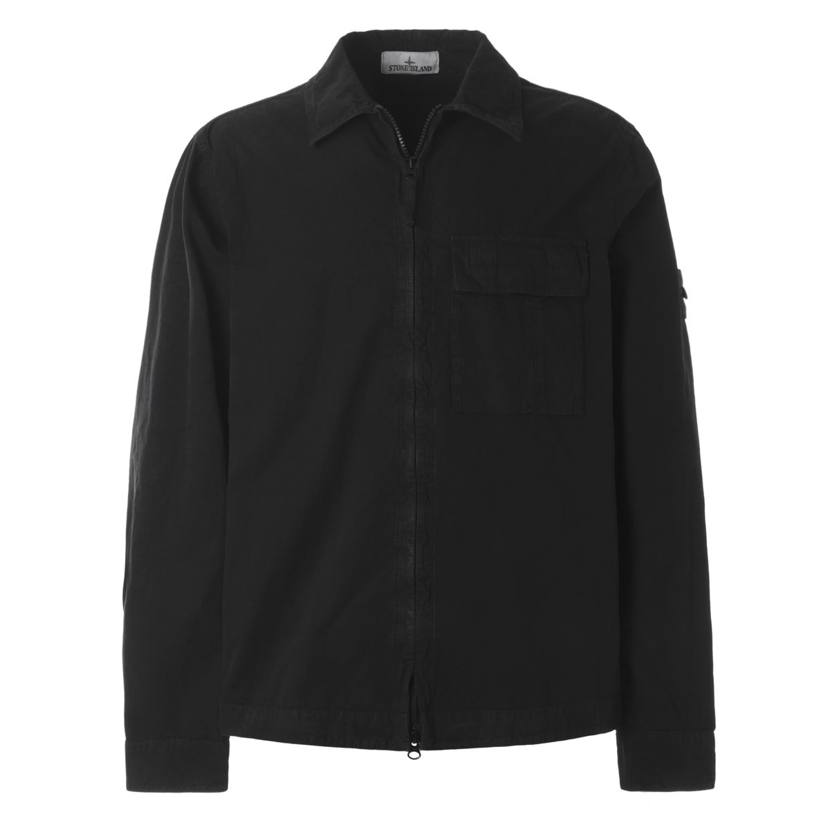 STONE ISLAND ストーンアイランド シャツジャケット/オーバーシャツ/1200008 BRUSHED ORGANIC COTTON CANVAS 'OLD' EFFECT メンズ