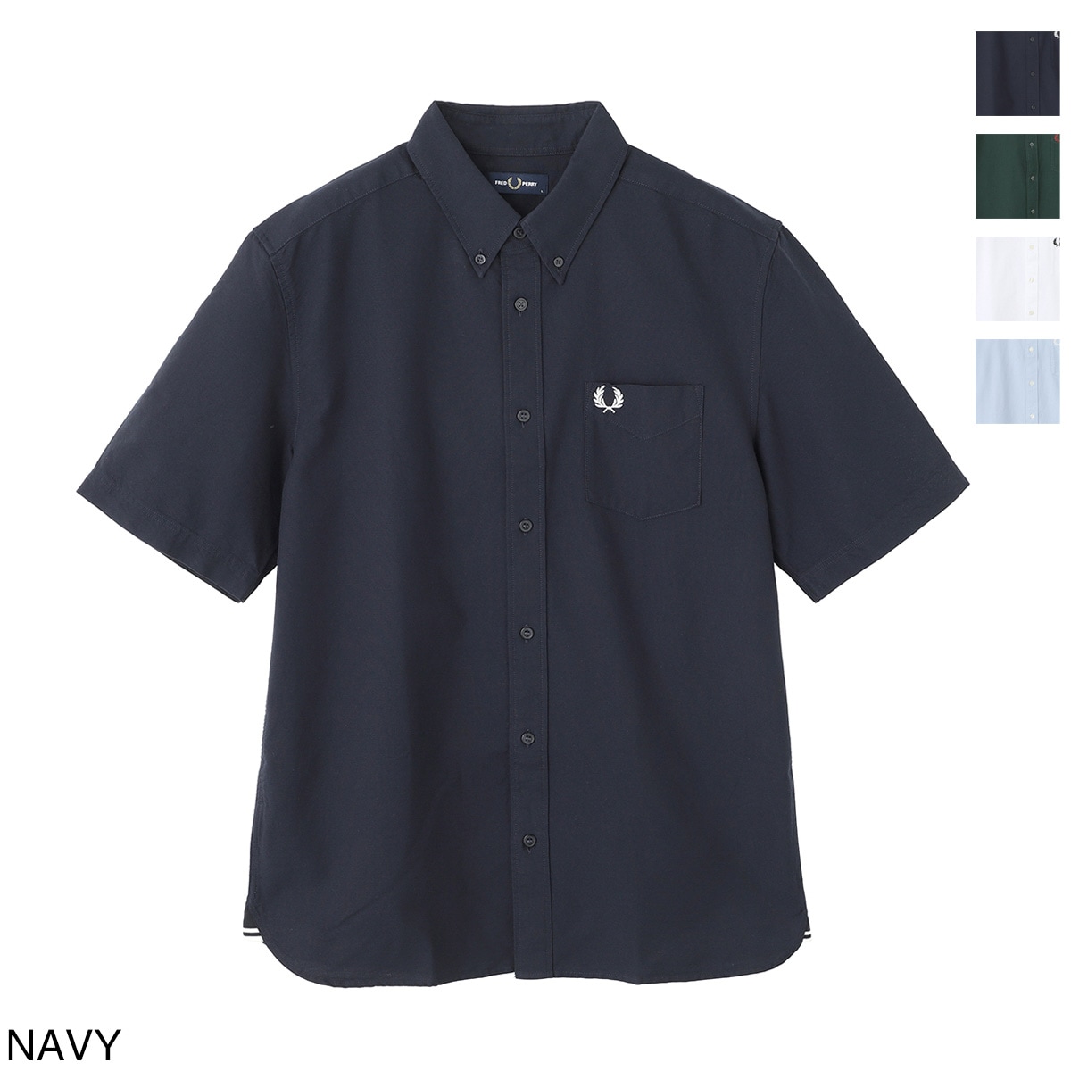 FRED PERRY フレッドペリー 半袖シャツ/ボタンダウンシャツ/Oxford Short Sleeve Shirt M8730 メンズ