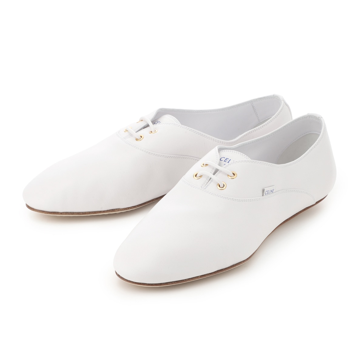 CELINE セリーヌ レースアップシューズ/フラットシューズ レディース