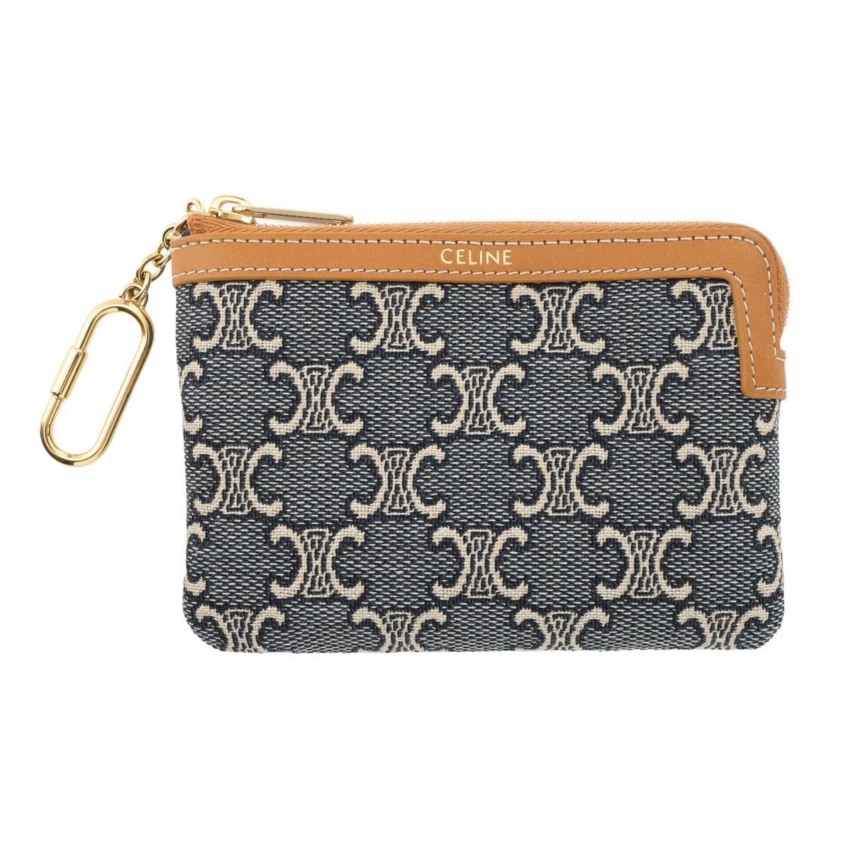 CELINE セリーヌ 2つ折り財布 小銭入れ付き/コンパクトウォレット