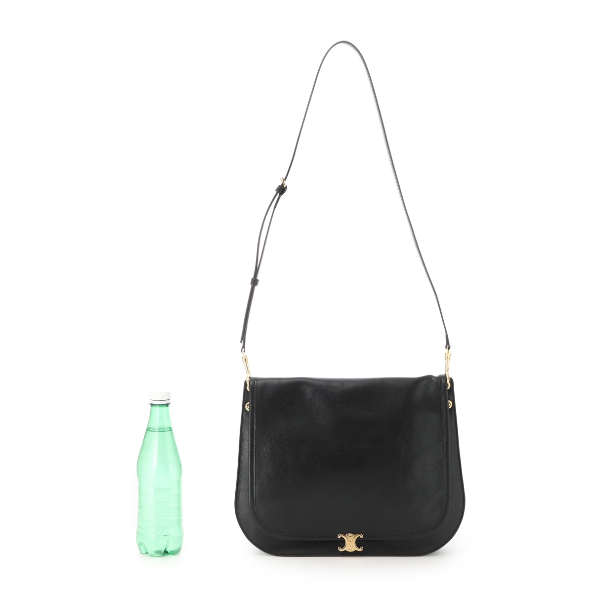 CELINE セリーヌ ショルダーバッグ/クロスボディバッグ/SOFT TRIOMPHE BESACE ブザス ソフト トリオンフ レディース