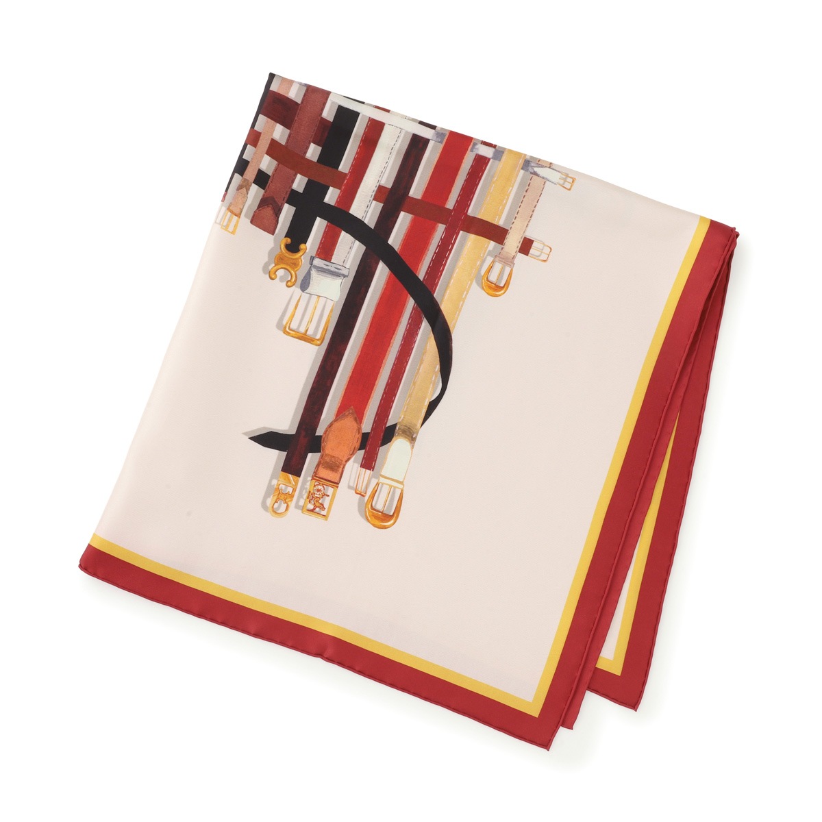 CELINE セリーヌ スカーフ/90 X 90 CM レディース