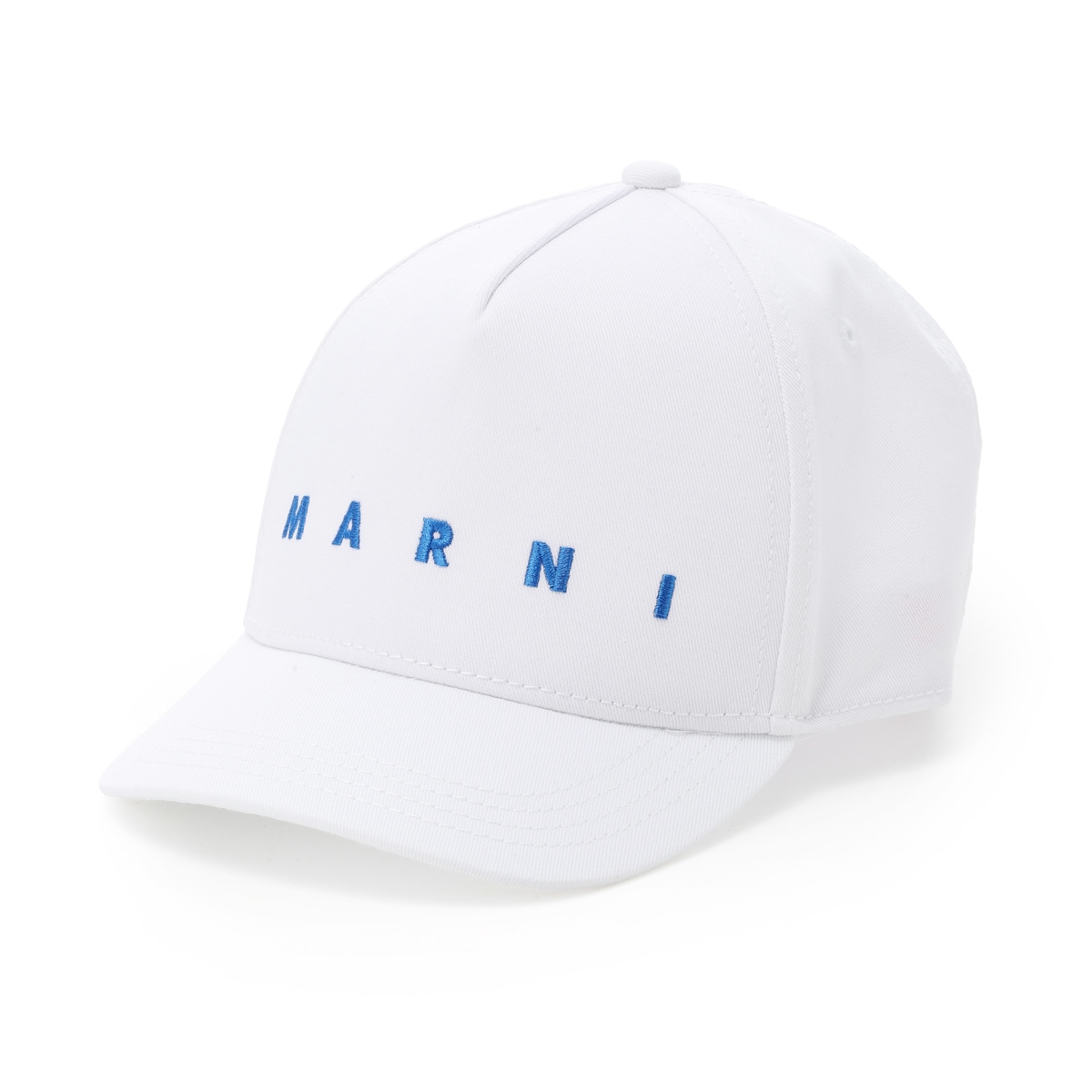 MARNI マルニ ベースボールキャップ/KIDS キッズ ガールズ/ロゴ刺繍 コットン キャップ レディース