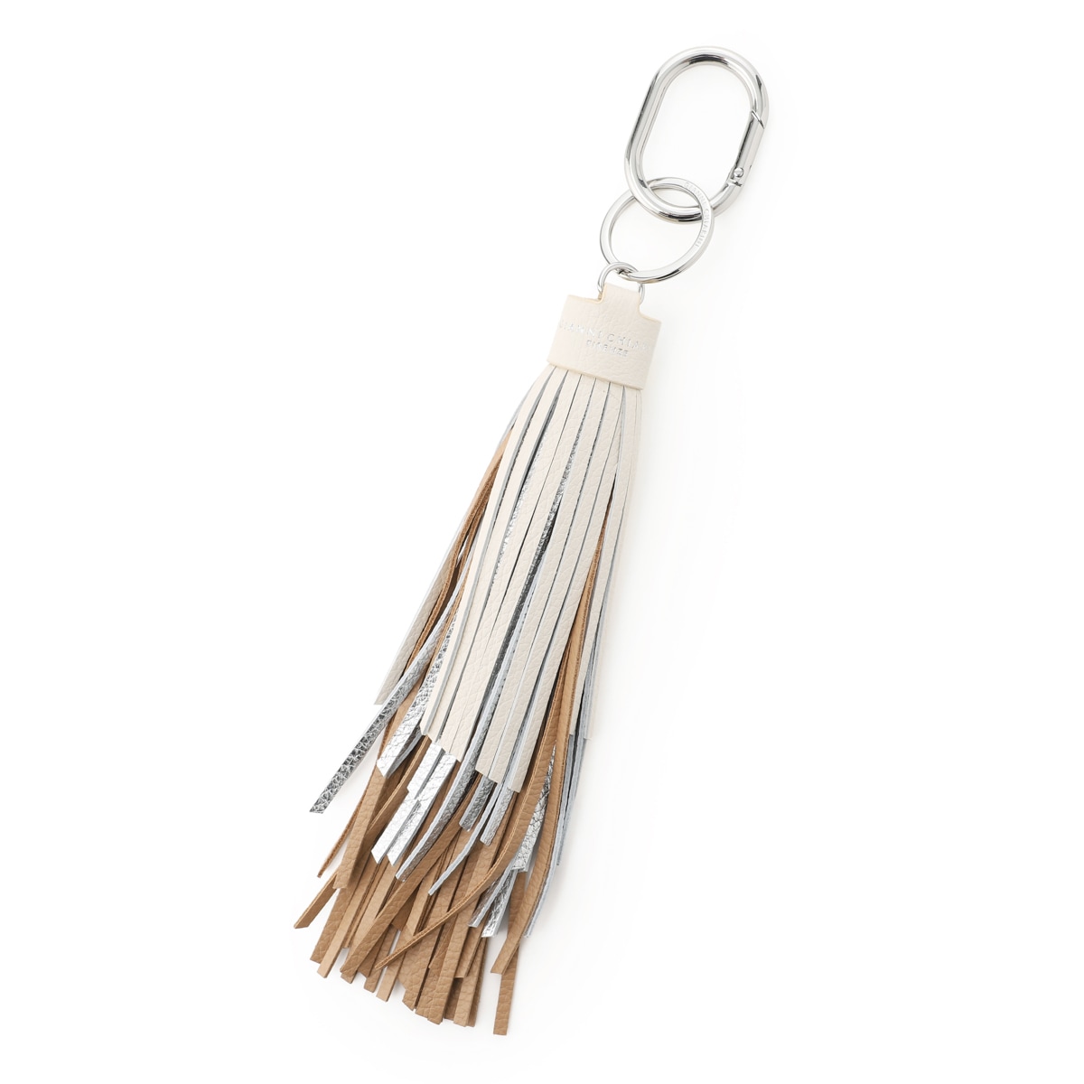 GIANNI CHIARINI ジャンニ キアリーニ キーリング/バッグチャームレザー/NAPA CHARM レザー フリンジ バッグチャーム レディース