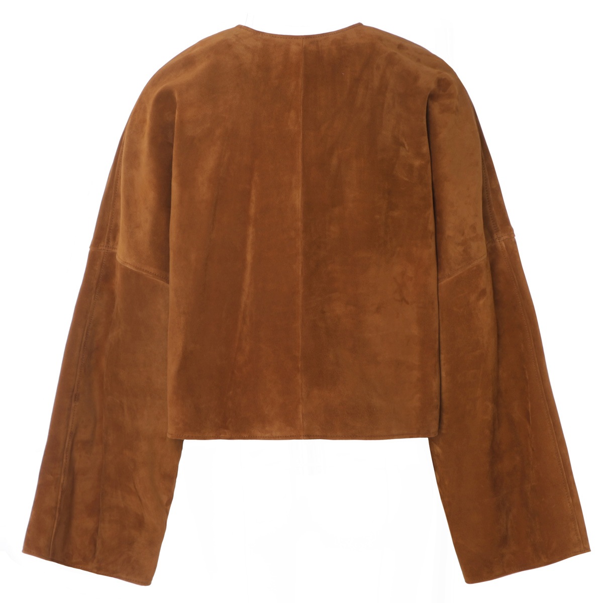 CELINE セリーヌ レザージャケット/ノーカラージャケット/CARDIGAN JACKET カーディガンジャケット レディース