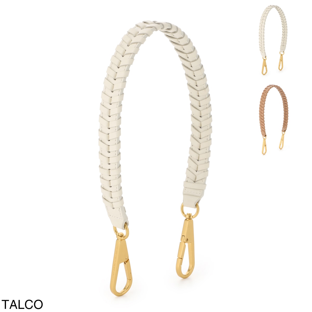 GIANNI CHIARINI ジャンニ キアリーニ ショルダーストラップ/MAXI BRAID STRAP 取り外し可能 チェーンストラップ レディース