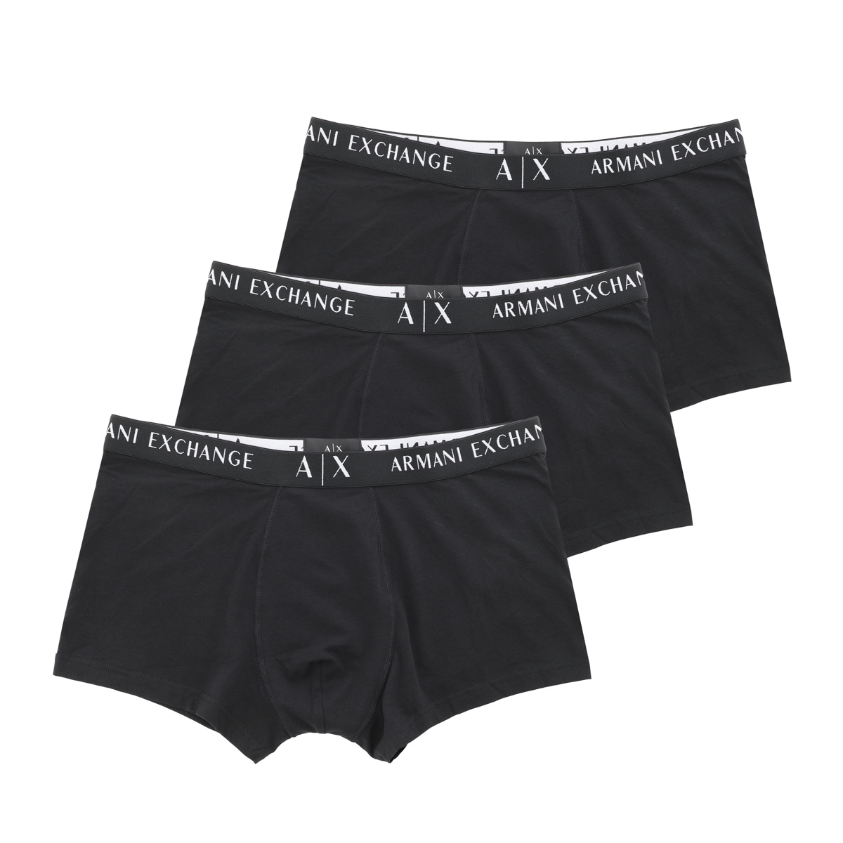 ARMANI EXCHANGE アルマーニエクスチェンジ ボクサーパンツ 3枚セット メンズ