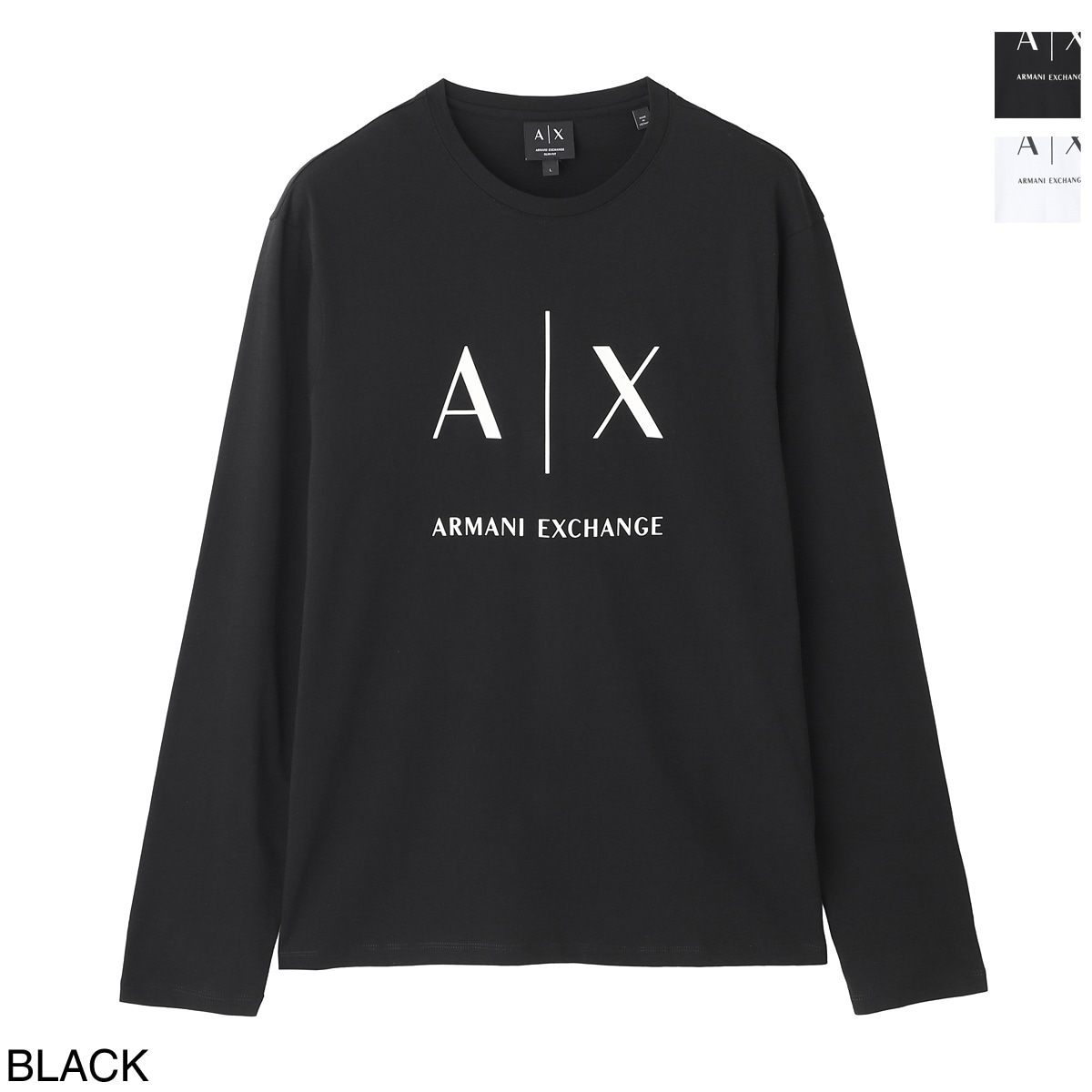 ARMANI EXCHANGE アルマーニエクスチェンジ クルーネック 長袖Ｔシャツ メンズ