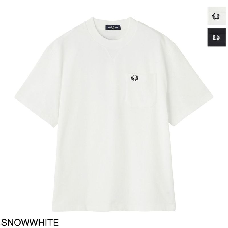FRED PERRY フレッドペリー クルーネックTシャツ/Pocket Detail T-Shirt M2408 メンズ