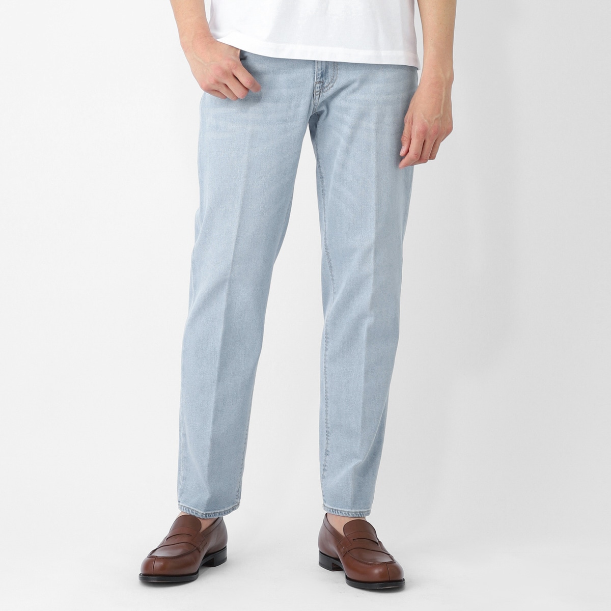 BRIGLIA 1949 ブリリア ジップフライジーンズ/DNM NEWMAN EASY FIT メンズ