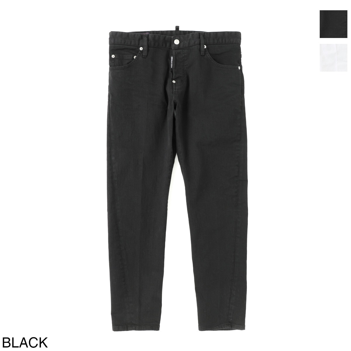 DSQUARED2 ディースクエアード ボタンフライジーンズ/SLIM TWIST JEANS メンズ