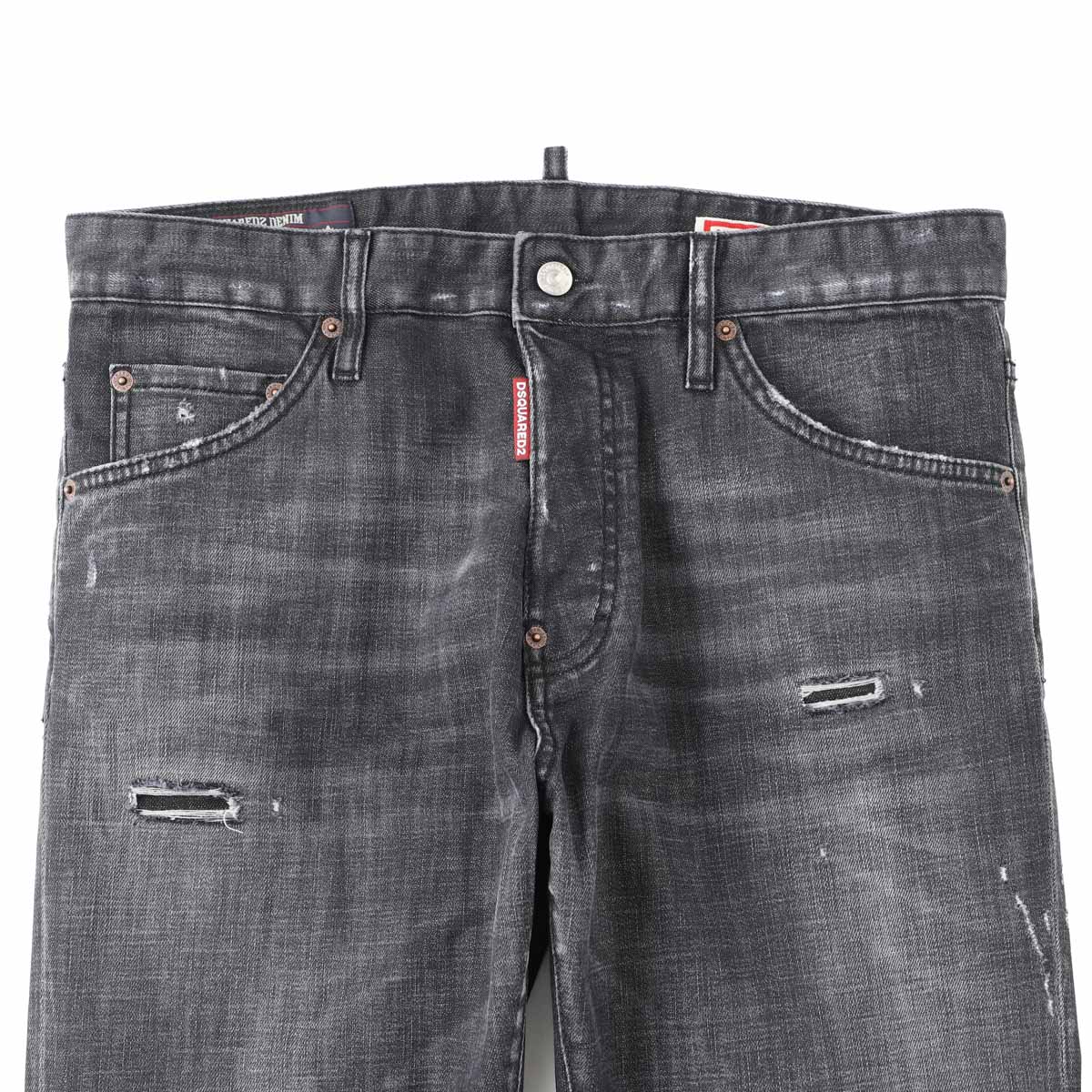 DSQUARED2 ディースクエアード ボタンフライジーンズ/TEDDY JEANS メンズ