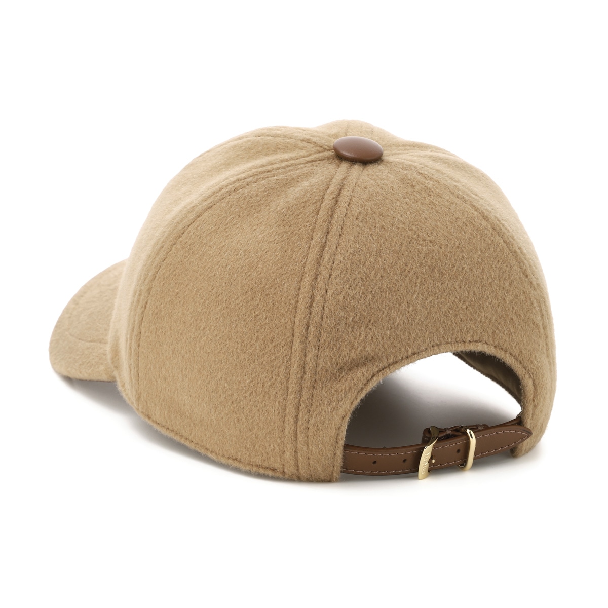 Max Mara マックスマーラ ベースボールキャップ/MXAFELTRE スエード Mロゴ レディース