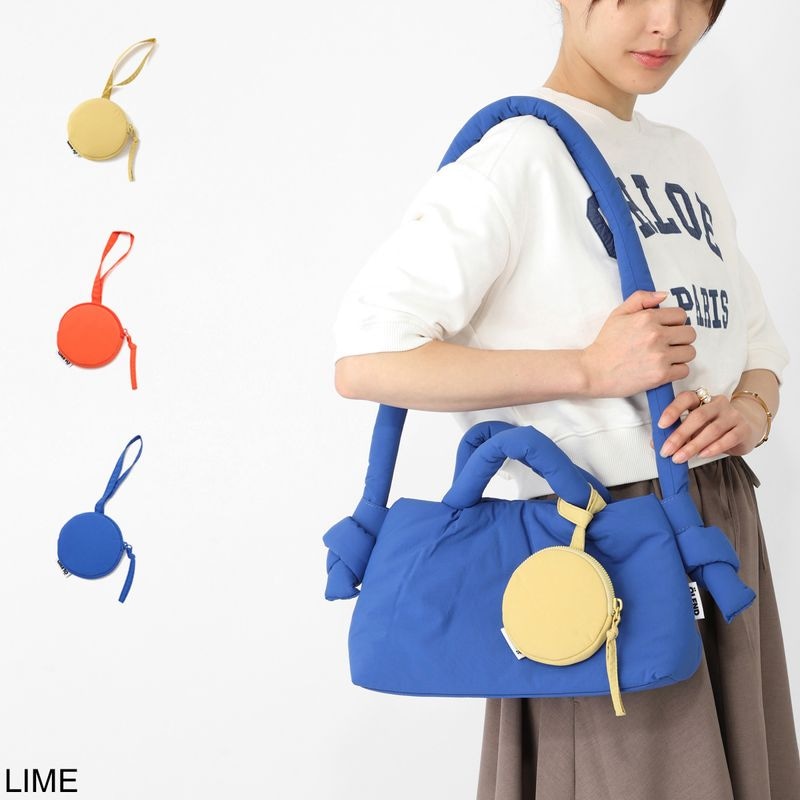 『ネコポス対応(2点まで)』OLEND オレンド ポーチ/バッグチャームポーチ/CIRCULAR MINI PURSE レディース
