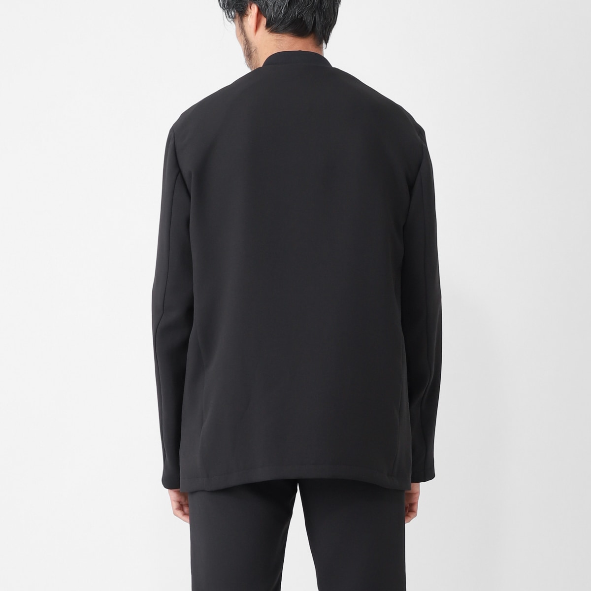 ISPIRA イスピラ ノーカラージャケット/NO COLLAR/JK【国内正規品】 メンズ