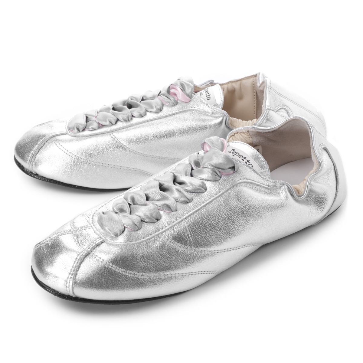 repetto レペット スニーカー/TENNIS SILK テニス シルク ラバーソール サテンリボン レディース
