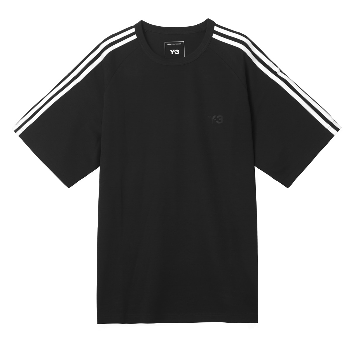 Y-3 ワイスリー クルーネックTシャツ/Y-3 SHORT SLEEVE TEE 3-STRIPES ショート スリーブ ティー 3ストライプス メンズ