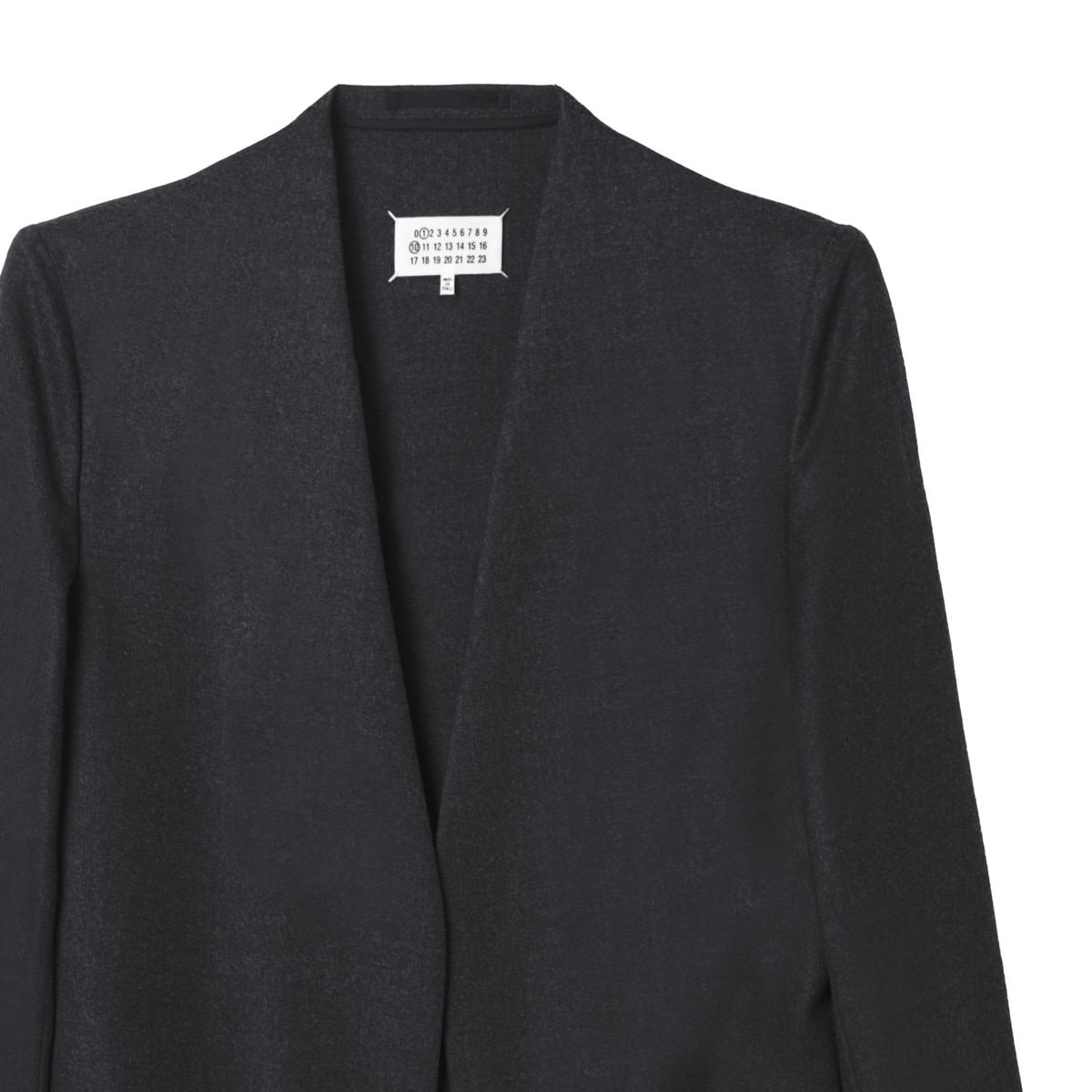 【アウトレット】【ラスト1点】Maison Margiela メゾンマルジェラ ノーカラージャケット/MINIMAL WOOL JACKET ミニマル ウールジャケット メンズ