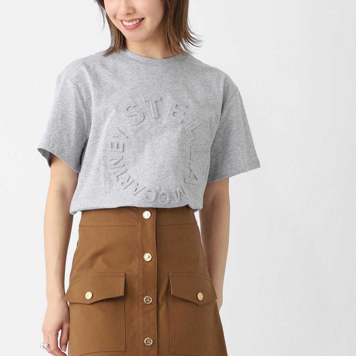 STELLA McCARTNEY ステラマッカートニー クルーネックTシャツ/KIDS キッズ ガールズ/ロゴT レディース