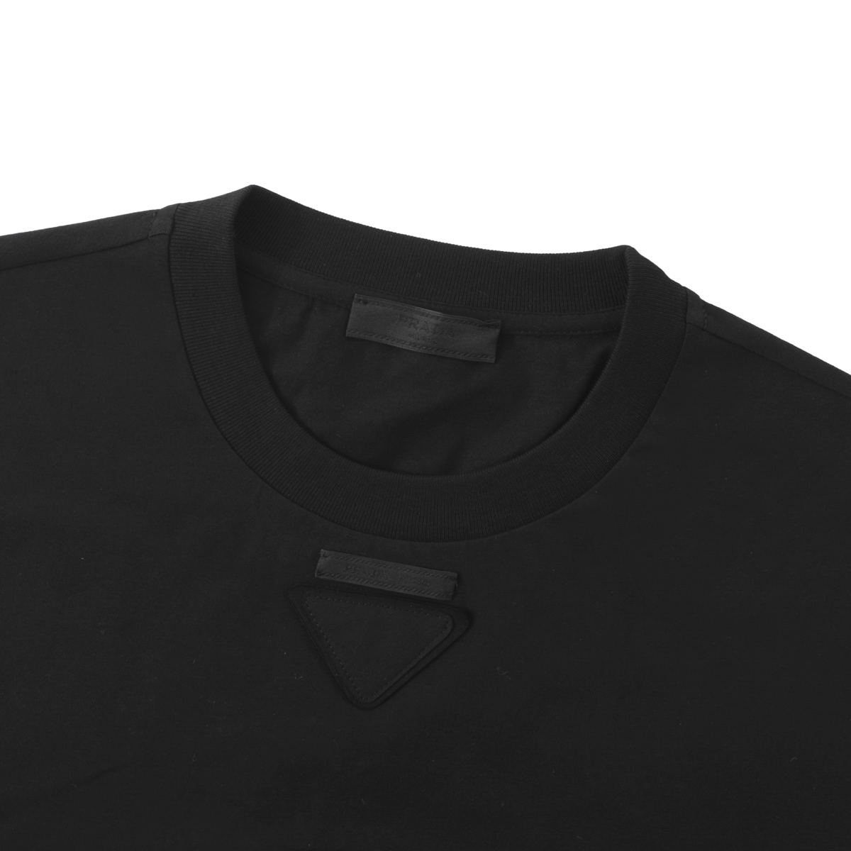 PRADA プラダ クルーネックTシャツ/SHAPEABLE COTTON T-SHIRT