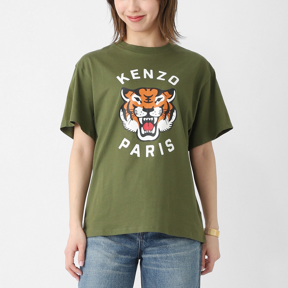 KENZO ケンゾー クルーネックTシャツ/KIDS キッズ/タイガーモチーフ