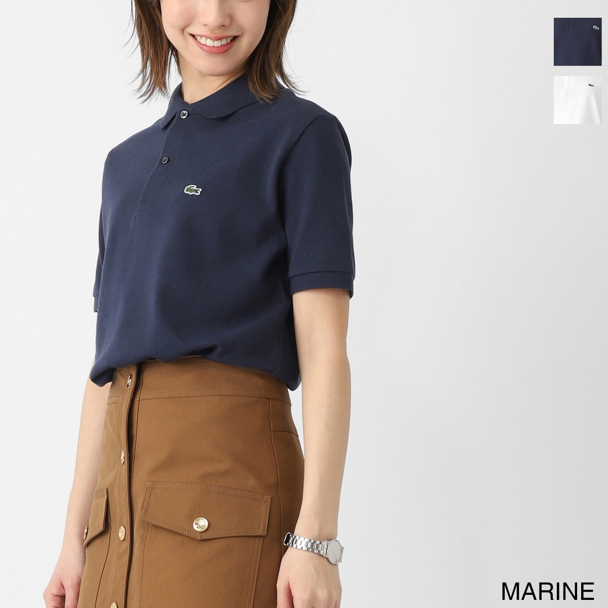LACOSTE ラコステ ポロシャツ/KIDS キッズ ボーイズ/ワンポイント 刺繍ロゴ レディース
