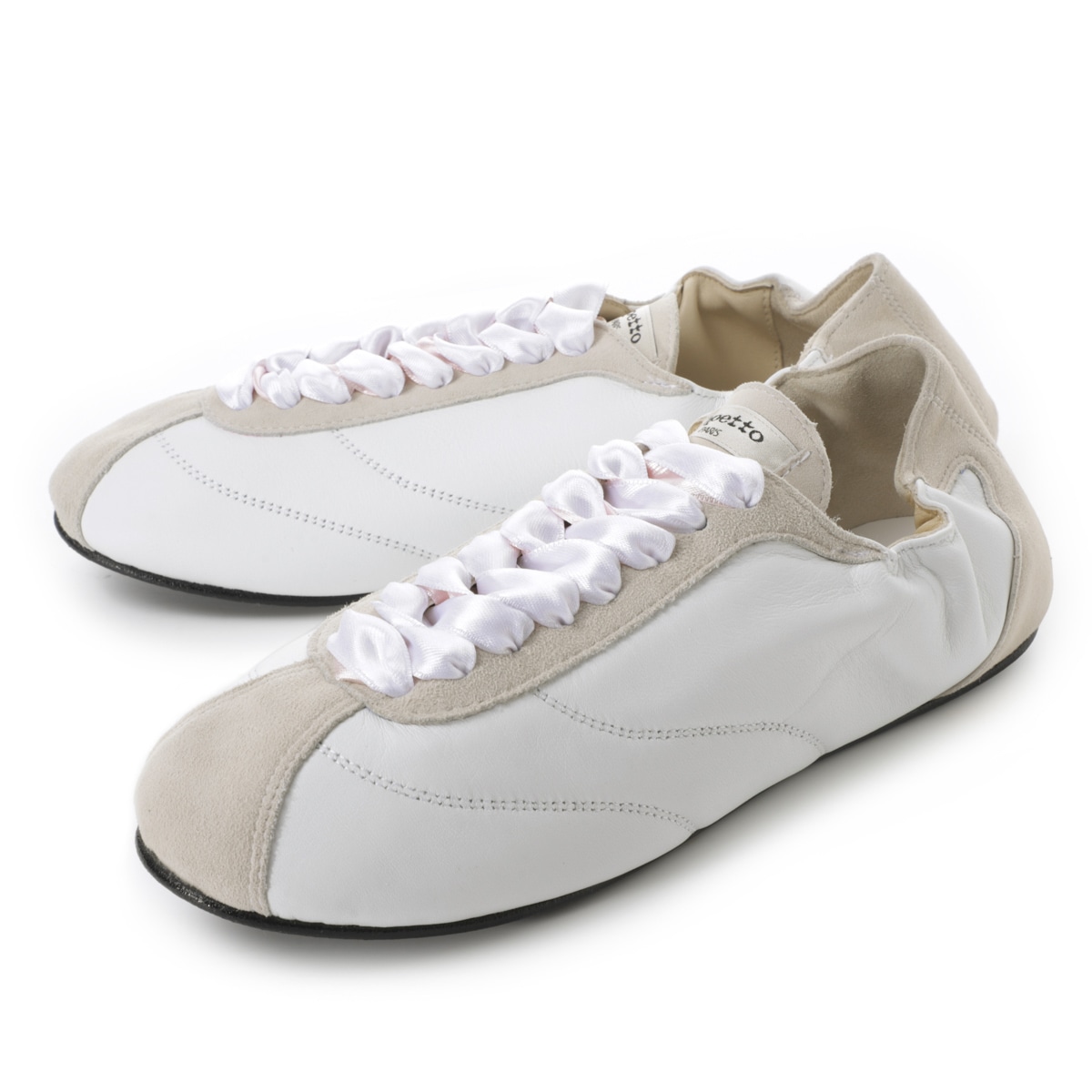 repetto レペット スニーカー/TENNIS SILK テニス シルク バレリーナ サテンリボン ギャザー【大きいサイズあり】 レディース