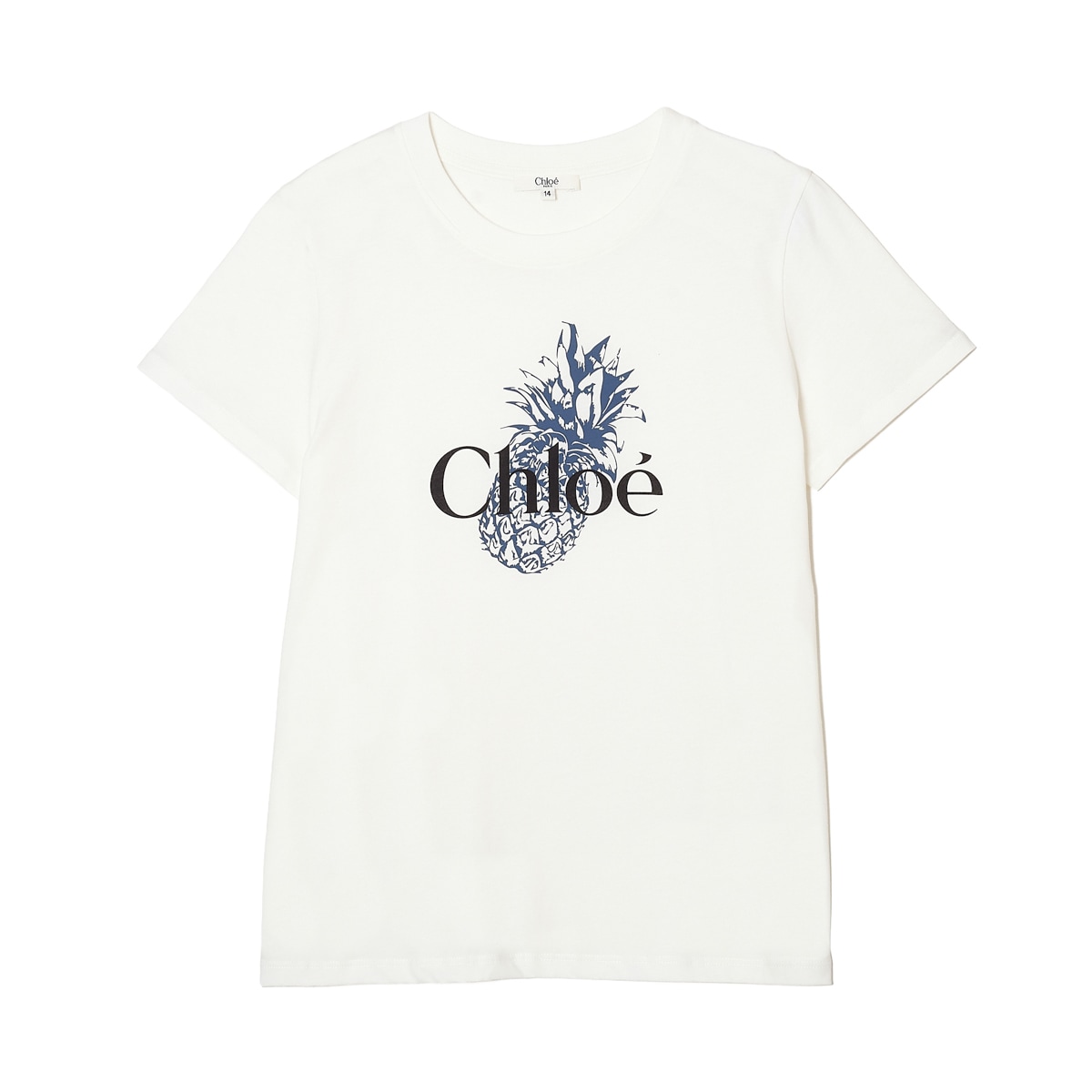 Chloe クロエ クルーネックTシャツ/KIDS キッズ/ロゴ ロゴT【大きいサイズあり】 レディース
