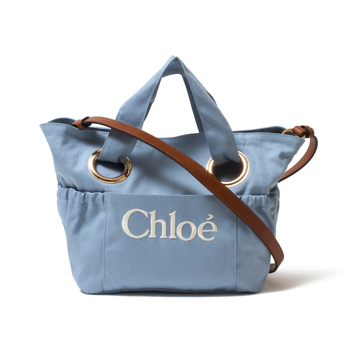 Chloe クロエ トートバッグ 2WAY/ショルダーバッグ KIDS キッズ/ロゴ