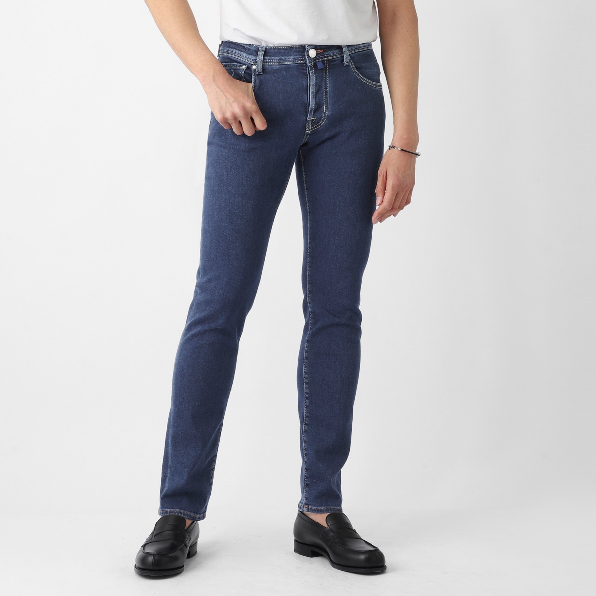 JACOB COHEN ヤコブコーエン ボタンフライジーンズ/PANT 5 PKT SLIM FIT NICK ニック メンズ