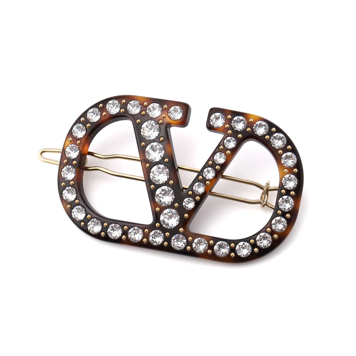 VALENTINO GARAVANI ヴァレンティノガラヴァーニ ヘアクリップ/VLOGO SIGNATURE HAIR CLIP Vロゴ シグネチャー レディース